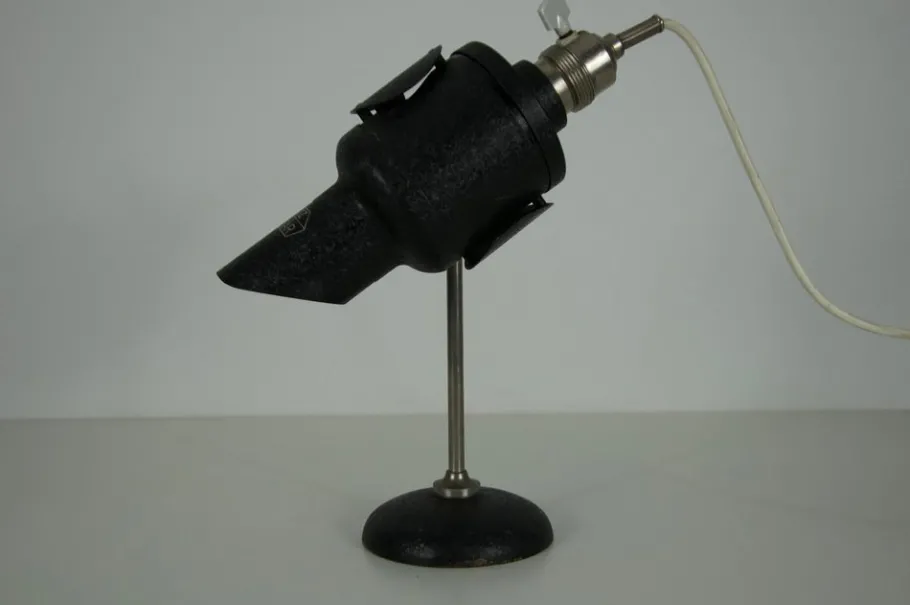 Best Pamono Metal Table Lamp attributed to E.Leitz, Germany, 1960s
