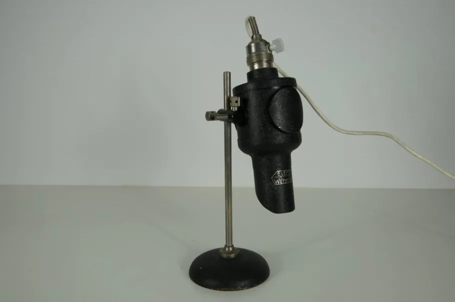 Best Pamono Metal Table Lamp attributed to E.Leitz, Germany, 1960s