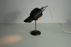 Best Pamono Metal Table Lamp attributed to E.Leitz, Germany, 1960s