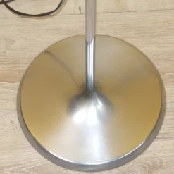 Outlet Pamono Metallic Silver Floor Lamp from SLZ Swisslamps International, 1970s