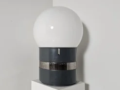 Outlet Pamono Mezzo Oracolo Lamp in Blue-Grey Finish by Gae Aulenti for Artemide