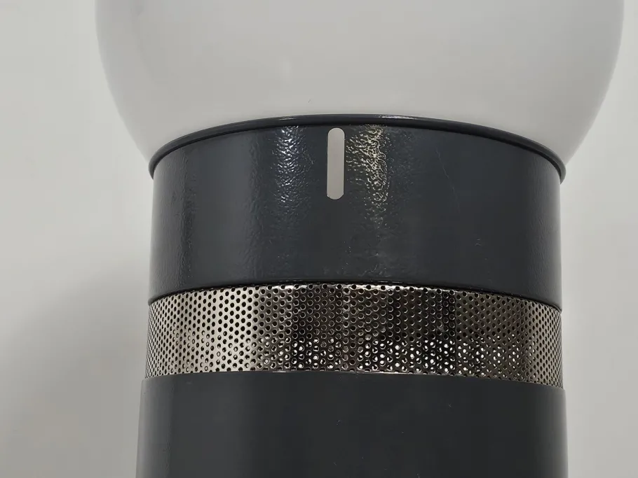 Outlet Pamono Mezzo Oracolo Lamp in Blue-Grey Finish by Gae Aulenti for Artemide