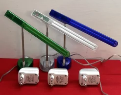 Hot Pamono Microlight Lamp by Ernesto Gismondi for Artemide, 1990, Set of 3