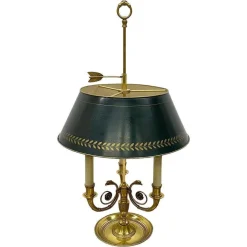 Sale Pamono Mid 20th Century French Brass Bouillotte Lamp