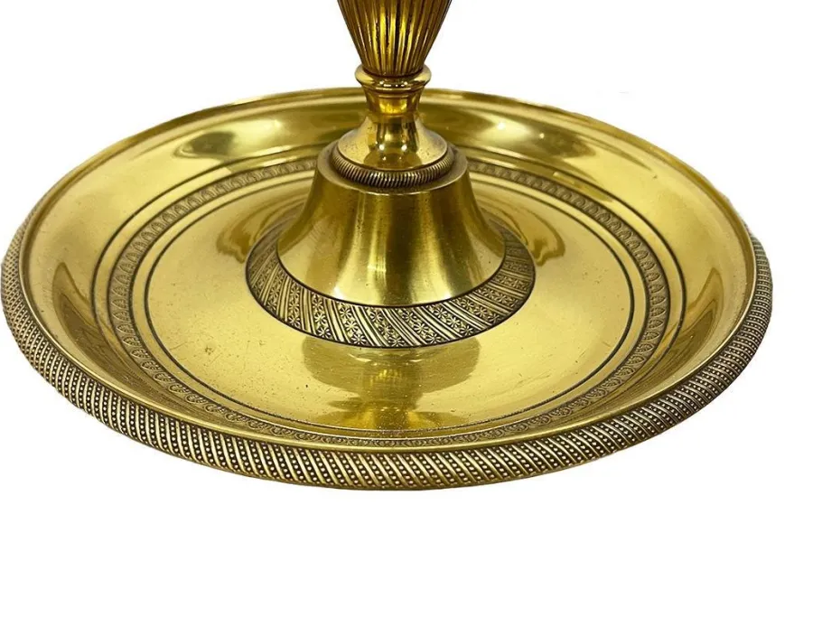 Sale Pamono Mid 20th Century French Brass Bouillotte Lamp