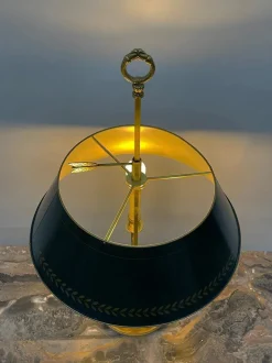 Sale Pamono Mid 20th Century French Brass Bouillotte Lamp