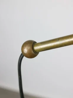 Best Pamono Mid-Century Adjustable Floor Lamp in Brass