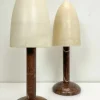 Discount Pamono Mid-Century Alabaster Mushroom Pegasam Table Lamp, Spain, 1970s, Set of 2