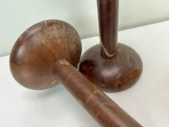 Discount Pamono Mid-Century Alabaster Mushroom Pegasam Table Lamp, Spain, 1970s, Set of 2