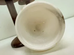 Discount Pamono Mid-Century Alabaster Mushroom Pegasam Table Lamp, Spain, 1970s, Set of 2