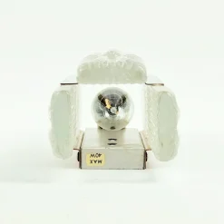 Hot Pamono Mid-Century Aladdin Wall Light in Glass and Brass from Vitrika, Denmark, 1960s-1970s