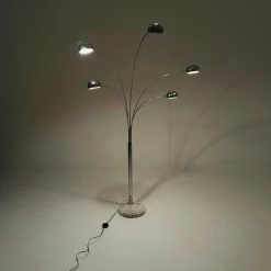 Discount Pamono Mid-Century Arch Floor Lamp by Christian Koban for Dom, 1970s