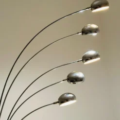 Discount Pamono Mid-Century Arch Floor Lamp by Christian Koban for Dom, 1970s