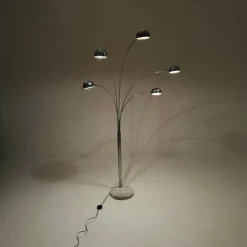 Discount Pamono Mid-Century Arch Floor Lamp by Christian Koban for Dom, 1970s