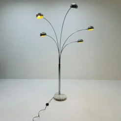 Discount Pamono Mid-Century Arch Floor Lamp by Christian Koban for Dom, 1970s