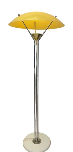 Discount Pamono Mid-Century Art Deco-Shaped Floor Lamp from Alta, 1970s