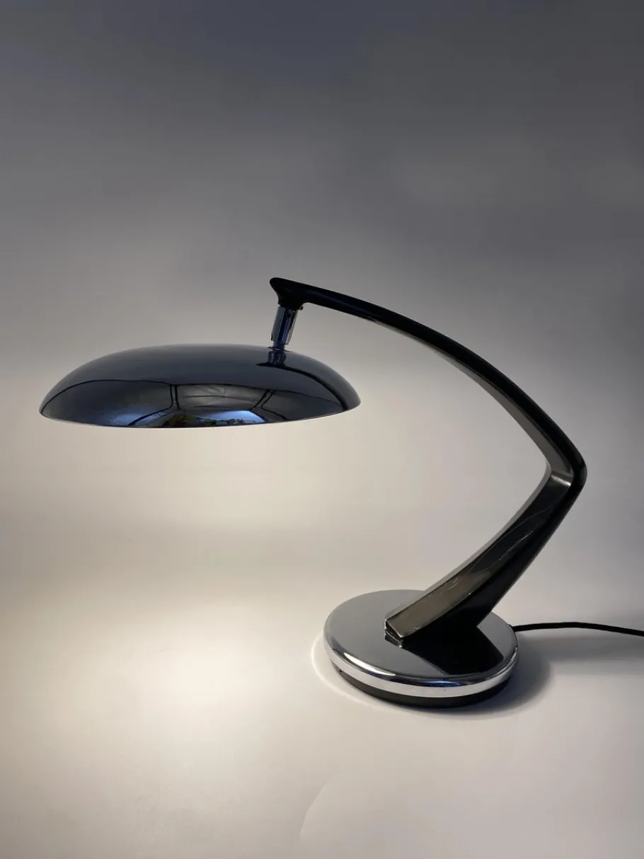 Discount Pamono Mid-Century Boomerang Table Lamp from Fase, Spain, 1960s