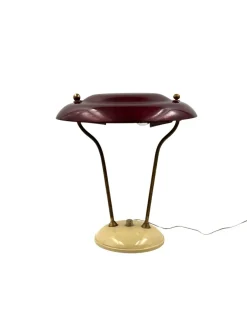 Sale Pamono Mid-Century Brass Desk Lamp, France, 1950s