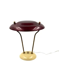 Sale Pamono Mid-Century Brass Desk Lamp, France, 1950s