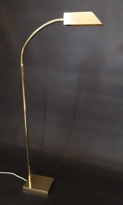 Sale Pamono Mid-Century Brass Floor Lamp, 1960s