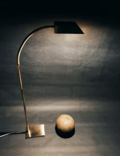 Sale Pamono Mid-Century Brass Floor Lamp, 1960s