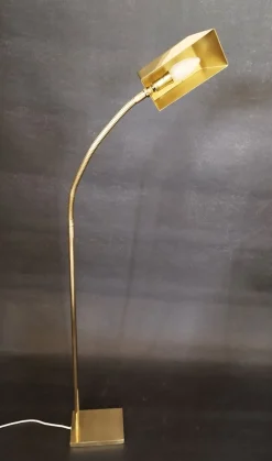 Sale Pamono Mid-Century Brass Floor Lamp, 1960s