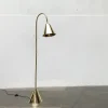 Best Pamono Mid-Century Brass Floor Lamp by Jacques Adnet for Valenti, Spain, 1960s