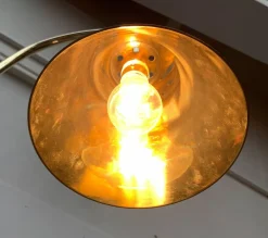 Best Pamono Mid-Century Brass Floor Lamp by Jacques Adnet for Valenti, Spain, 1960s