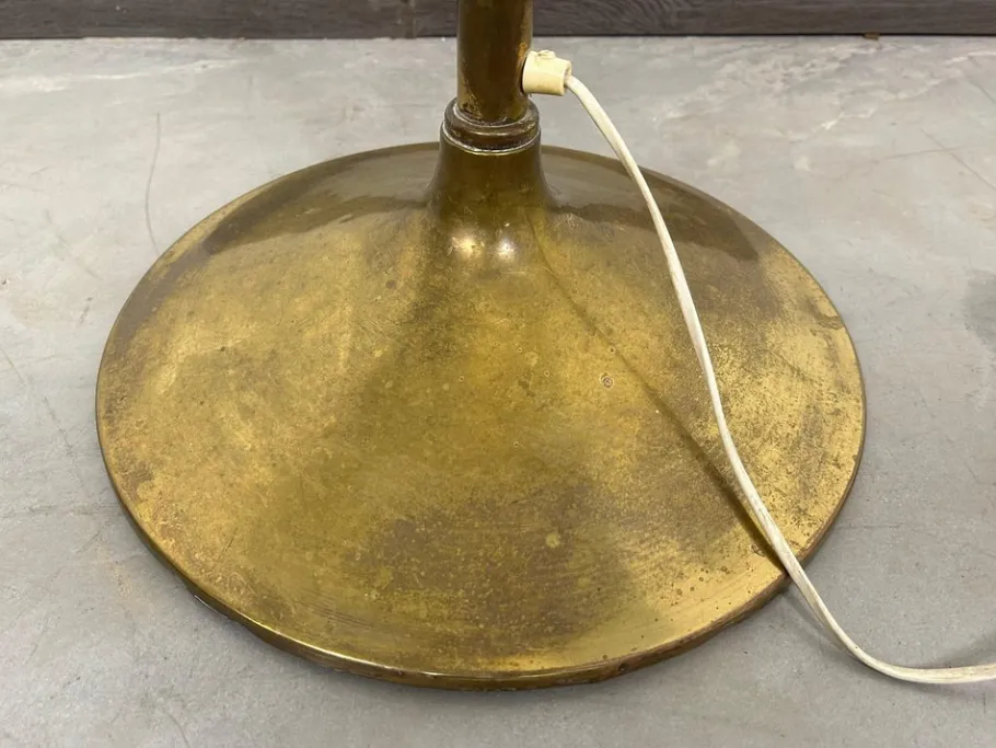 Sale Pamono Mid-Century Brass Floor Lamp attributed to Kari Ruokonen for Lynx, Finland, 1950s