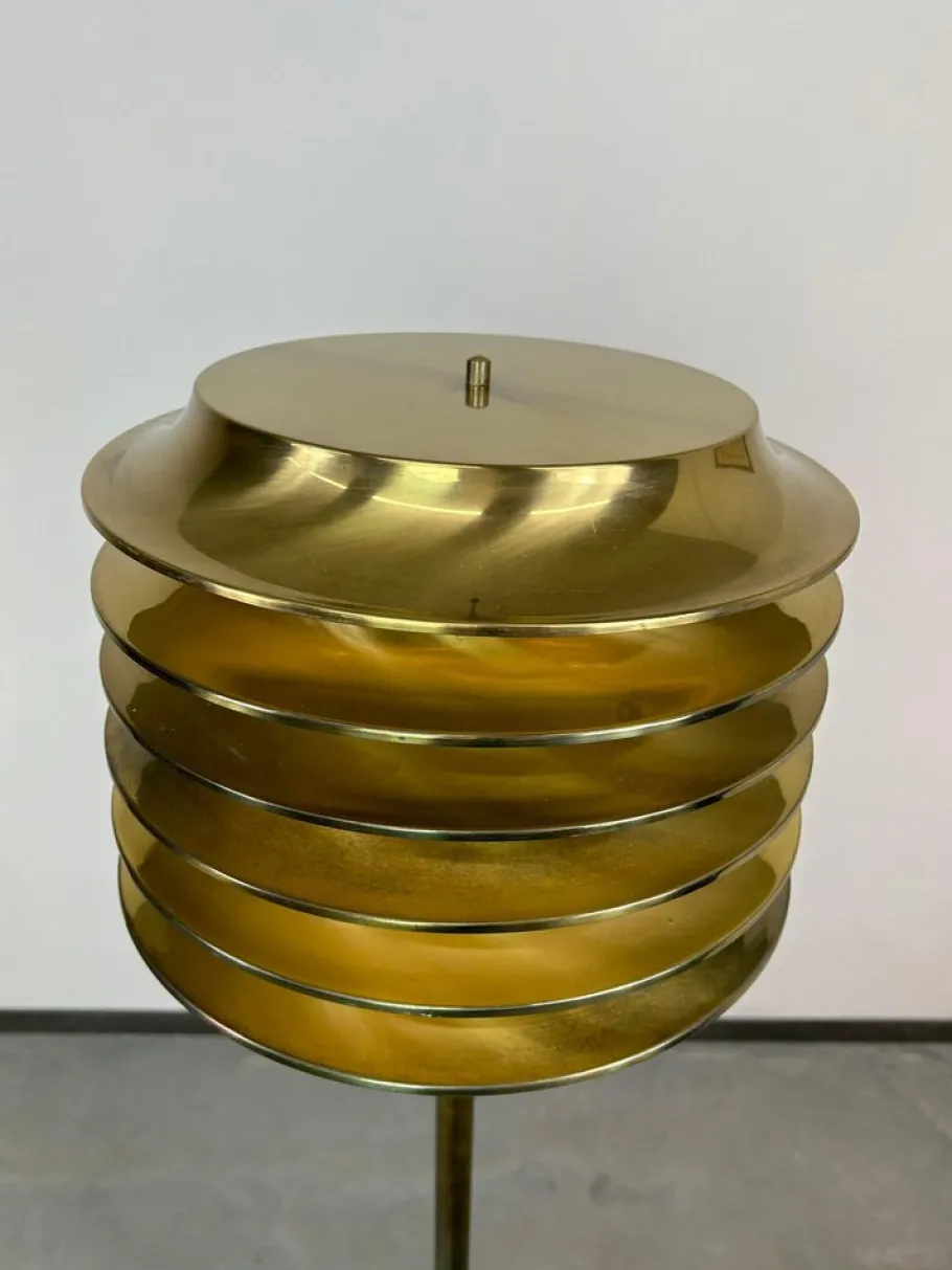 Sale Pamono Mid-Century Brass Floor Lamp attributed to Kari Ruokonen for Lynx, Finland, 1950s