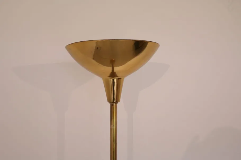 New Pamono Mid-Century Brass Floor Lamp from Azucena
