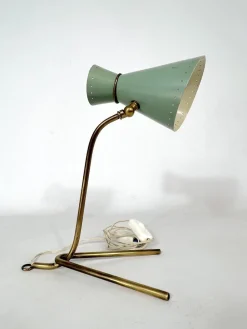 Hot Pamono Mid-Century Brass Orientable Table or Wall Lamp from Stilnovo, 1950s
