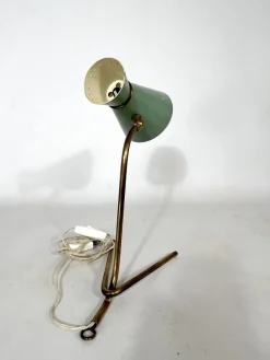 Hot Pamono Mid-Century Brass Orientable Table or Wall Lamp from Stilnovo, 1950s