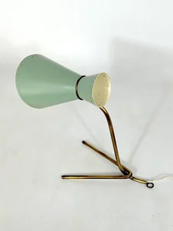Hot Pamono Mid-Century Brass Orientable Table or Wall Lamp from Stilnovo, 1950s