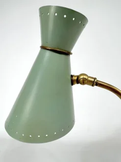 Hot Pamono Mid-Century Brass Orientable Table or Wall Lamp from Stilnovo, 1950s