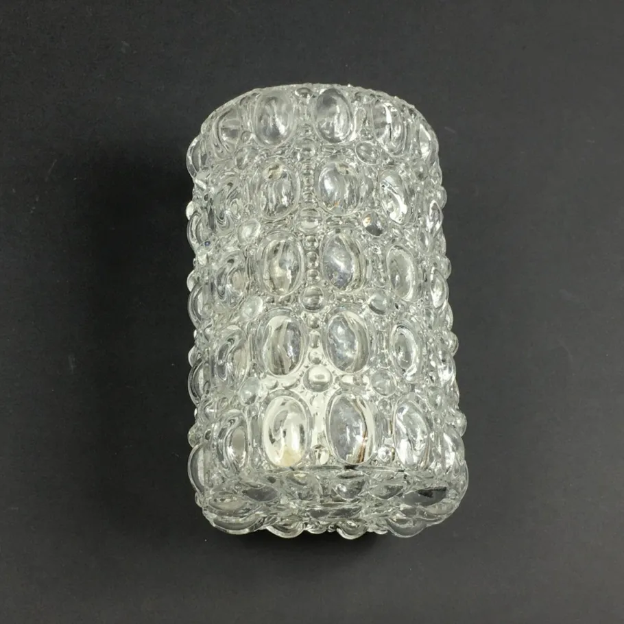 New Pamono Mid-Century Bubble Glass Wall Lights by Helena Tynell for Limburg, Germany, 1960s, Set of 2