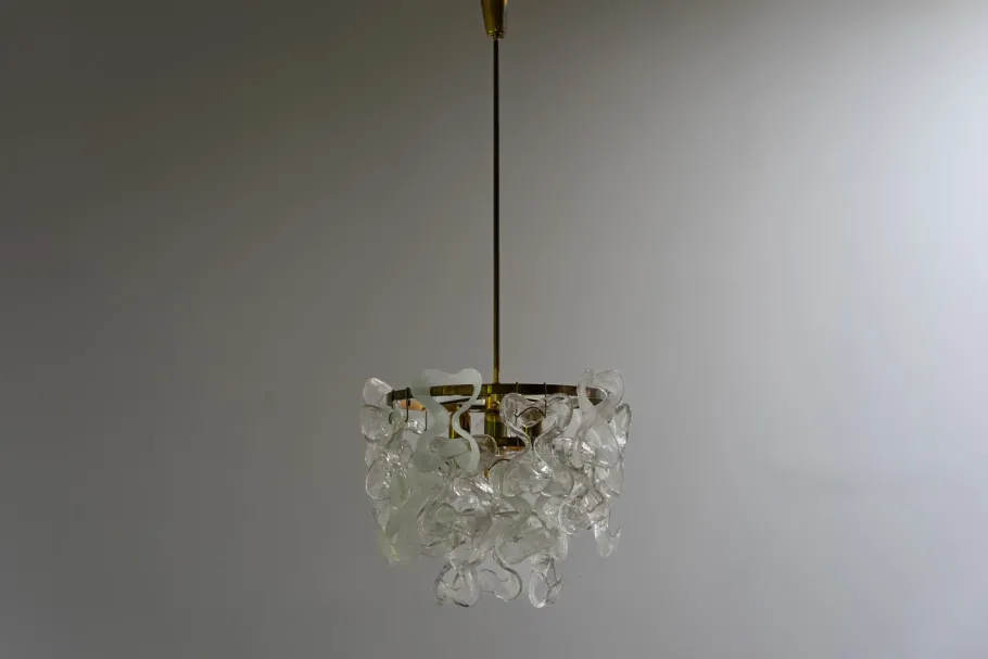 New Pamono Mid-Century Catena Pendant by Carlo Nason for Kalmar Leuchten, 1960s
