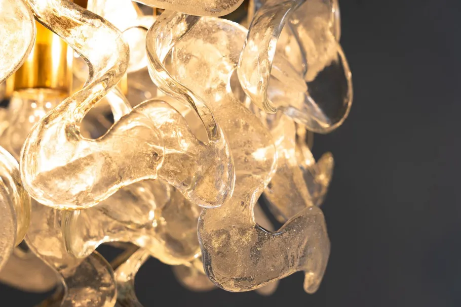 New Pamono Mid-Century Catena Pendant by Carlo Nason for Kalmar Leuchten, 1960s