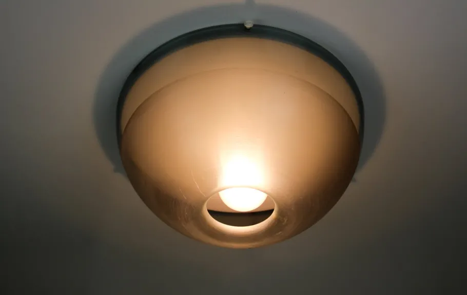 Hot Pamono Mid-Century Ceiling Lamp from Meblo, Set of 2