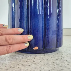 Sale Pamono Mid-Century Ceramic Lamp from Kaiser Leuchten, Germany, 1960s