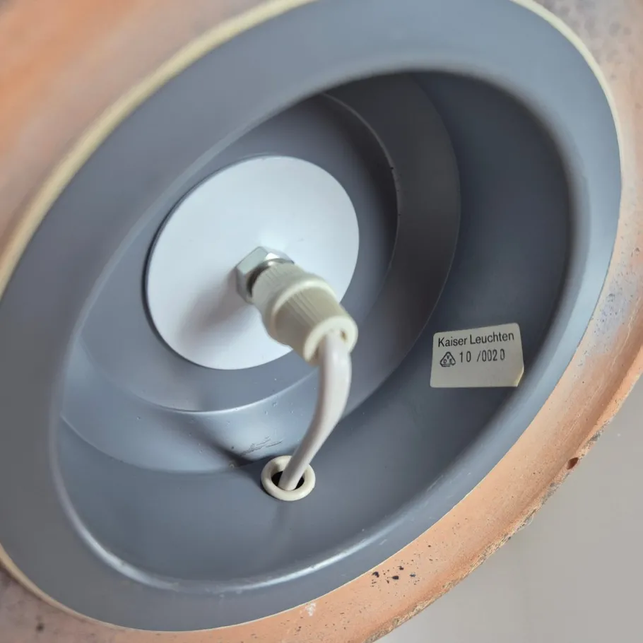 Sale Pamono Mid-Century Ceramic Lamp from Kaiser Leuchten, Germany, 1960s