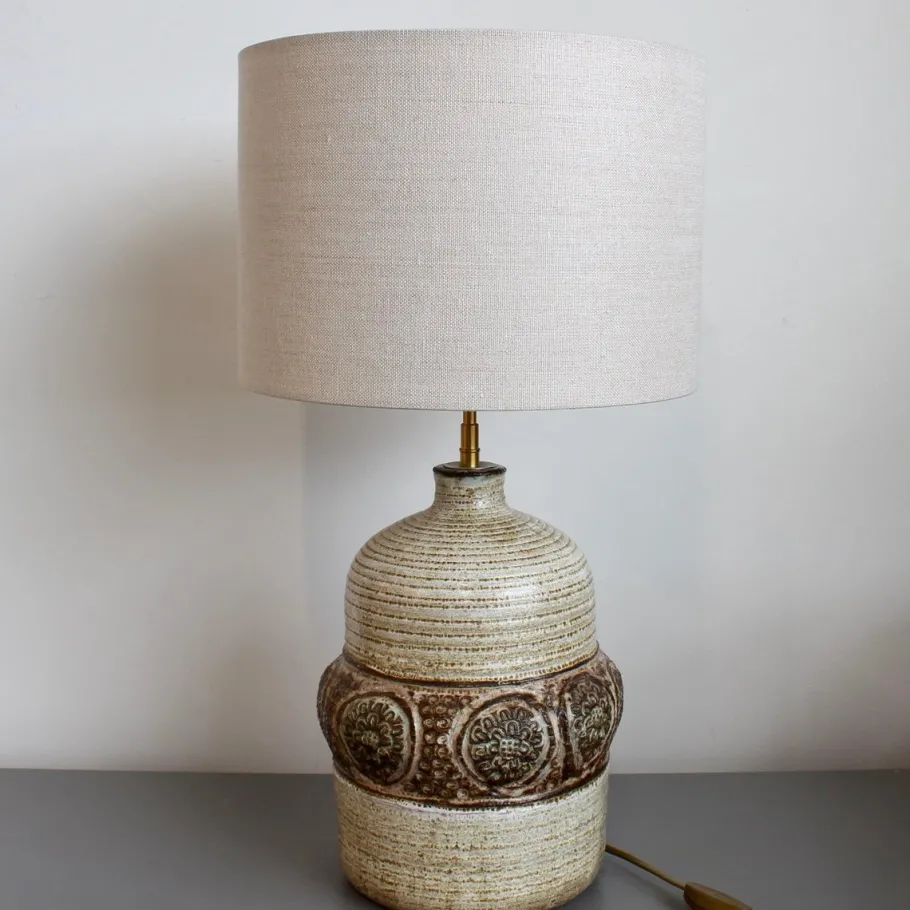 Outlet Pamono Mid-Century Ceramic Table Lamp by Marcel Giraud, 1970s