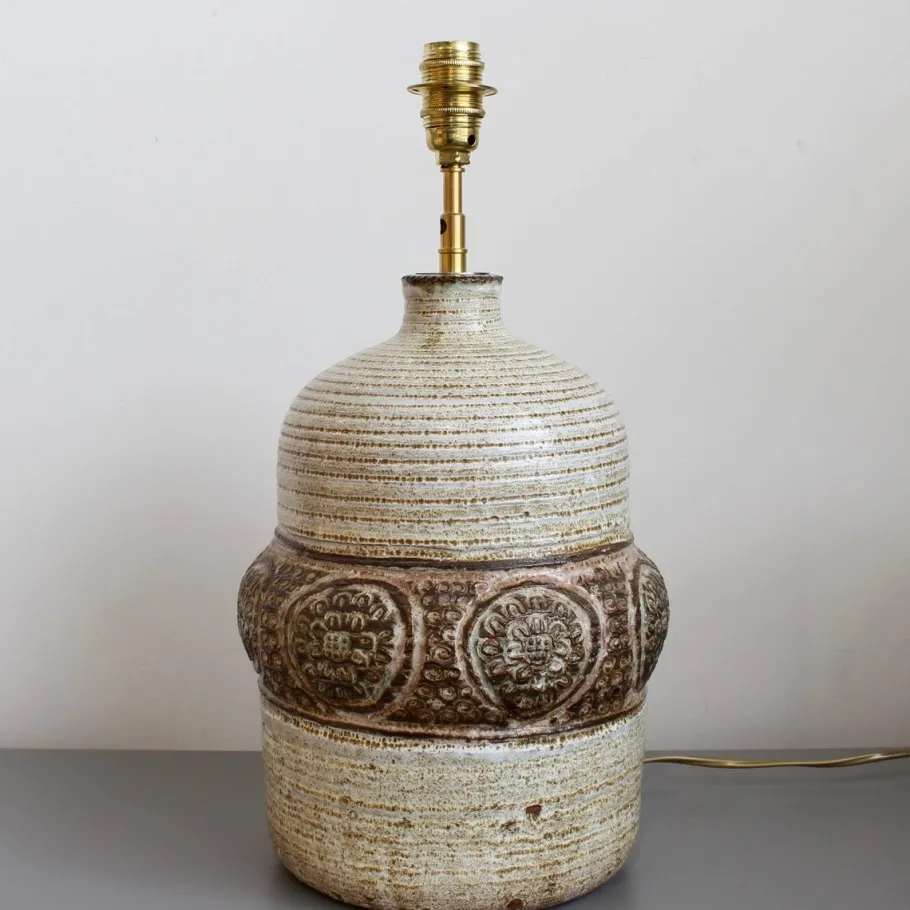 Outlet Pamono Mid-Century Ceramic Table Lamp by Marcel Giraud, 1970s