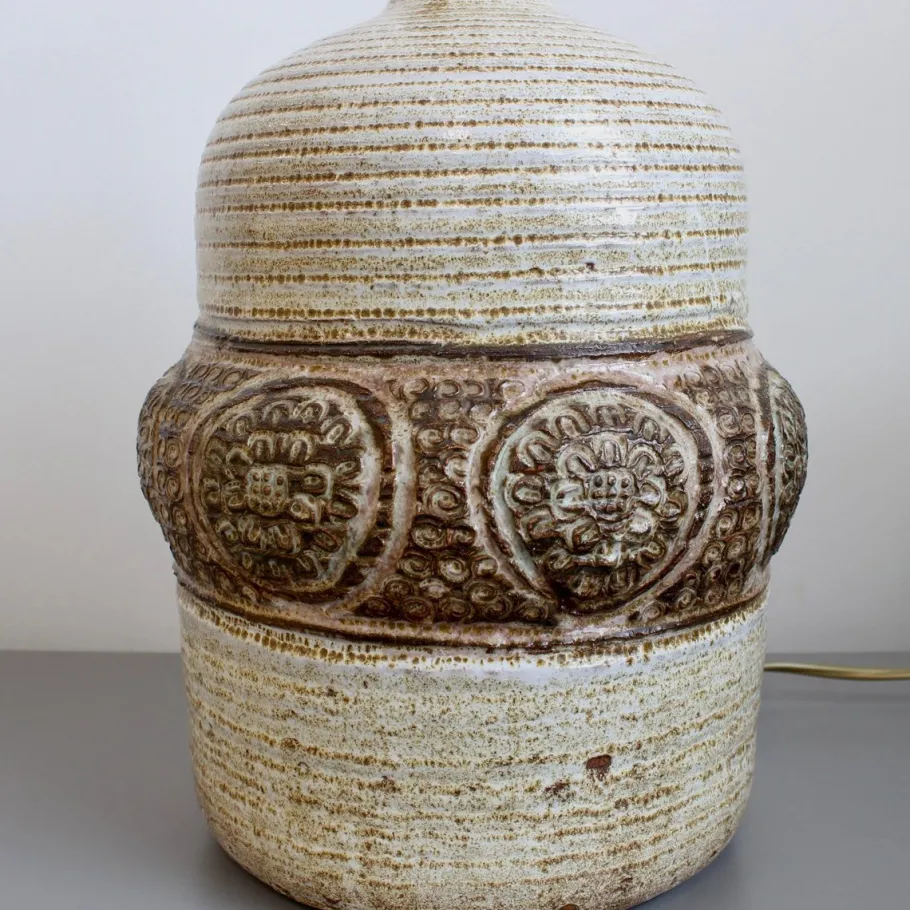 Outlet Pamono Mid-Century Ceramic Table Lamp by Marcel Giraud, 1970s