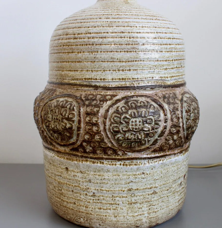 Outlet Pamono Mid-Century Ceramic Table Lamp by Marcel Giraud, 1970s