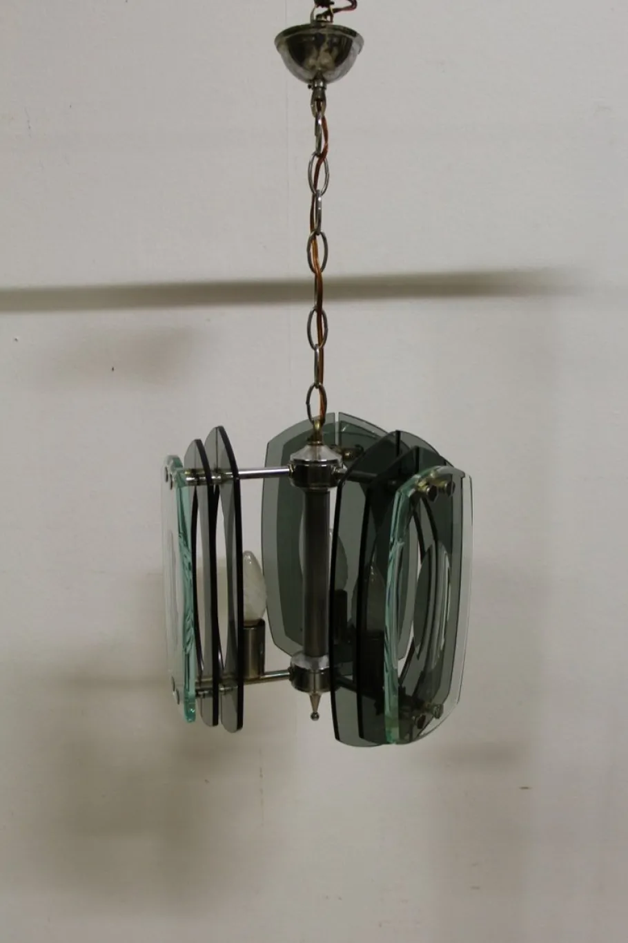 Clearance Pamono Mid-Century Chandelier by Max Ingrand for Fontana Arte