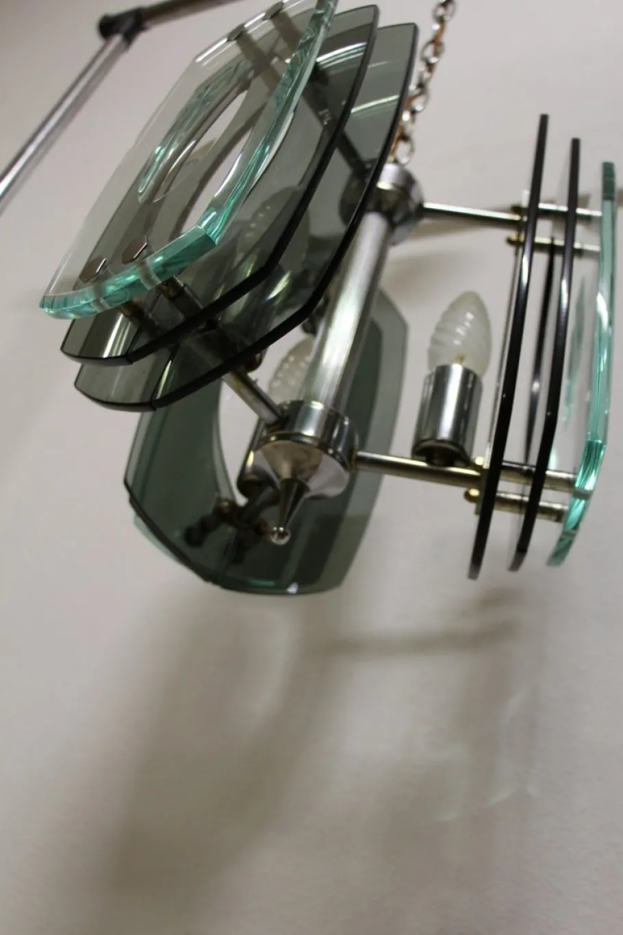 Clearance Pamono Mid-Century Chandelier by Max Ingrand for Fontana Arte