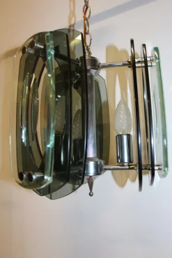 Clearance Pamono Mid-Century Chandelier by Max Ingrand for Fontana Arte