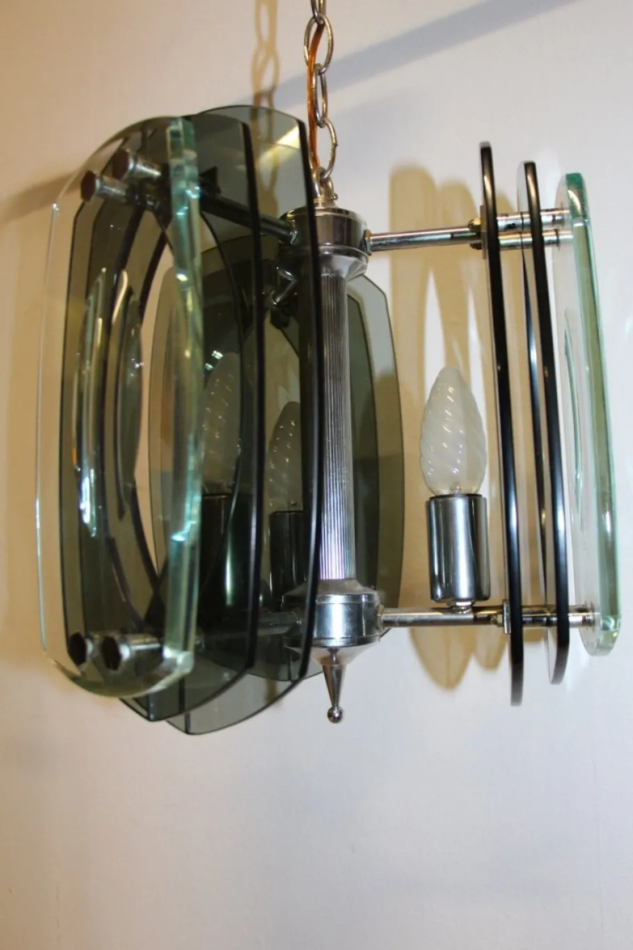 Clearance Pamono Mid-Century Chandelier by Max Ingrand for Fontana Arte