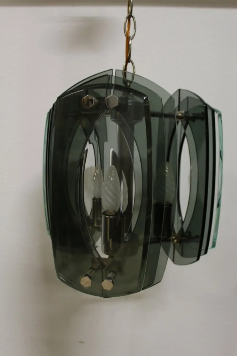 Clearance Pamono Mid-Century Chandelier by Max Ingrand for Fontana Arte